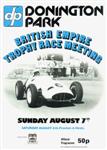 Programme cover of Donington Park Circuit, 07/08/1977