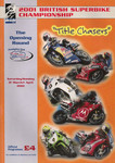 Programme cover of Donington Park Circuit, 01/04/2001