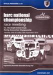 Programme cover of Donington Park Circuit, 26/09/2010