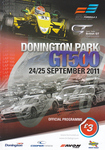 Programme cover of Donington Park Circuit, 25/09/2011