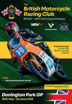 Programme cover of Donington Park Circuit, 01/06/2025