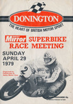 Programme cover of Donington Park Circuit, 29/04/1979
