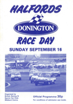 Programme cover of Donington Park Circuit, 16/09/1979