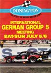 Programme cover of Donington Park Circuit, 06/07/1980