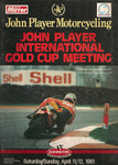 Programme cover of Donington Park Circuit, 12/04/1981