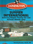 Programme cover of Donington Park Circuit, 05/07/1981