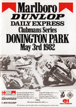 Programme cover of Donington Park Circuit, 03/05/1982