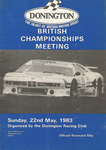 Programme cover of Donington Park Circuit, 22/05/1983