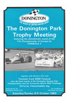 Programme cover of Donington Park Circuit, 09/10/1983
