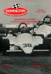 Programme cover of Donington Park Circuit, 08/07/1984