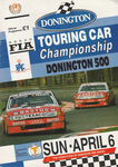 Programme cover of Donington Park Circuit, 06/04/1986