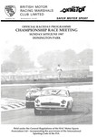 Programme cover of Donington Park Circuit, 14/06/1987