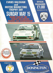 Programme cover of Donington Park Circuit, 15/05/1988