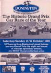 Programme cover of Donington Park Circuit, 16/10/1988
