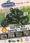 Programme cover of Donington Park Circuit, 14/05/1989