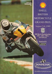 Programme cover of Donington Park Circuit, 06/08/1989