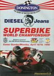 Programme cover of Donington Park Circuit, 16/04/1990