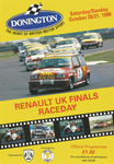 Programme cover of Donington Park Circuit, 21/10/1990
