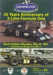 Programme cover of Donington Park Circuit, 06/05/1991