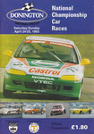 Programme cover of Donington Park Circuit, 25/04/1993