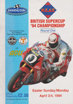 Programme cover of Donington Park Circuit, 04/04/1994