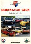 Programme cover of Donington Park Circuit, 03/07/1994