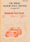 Programme cover of Donnybrook Park, 21/08/1977