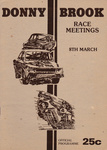 Programme cover of Donnybrook Park, 08/03/1981