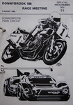 Programme cover of Donnybrook Park, 05/08/1984