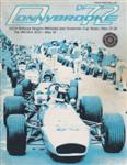 Programme cover of Brainerd International Raceway, 29/05/1972