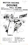 Programme cover of Doune Hill Climb, 22/06/1975