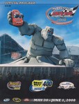 Programme cover of Dover International Speedway, 01/06/2008