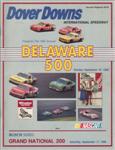 Programme cover of Dover International Speedway, 18/09/1988
