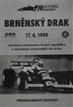 Programme cover of Brnenský Drak, 17/04/1999