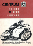 Programme cover of Dresden Autobahnspinne, 05/09/1971