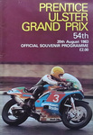 Programme cover of Dundrod Circuit, 20/08/1983
