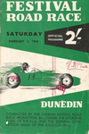 Programme cover of Dunedin Street Circuit, 03/02/1962