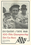 Programme cover of DuQuoin State Fairgrounds, 29/08/1976