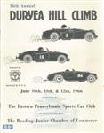 Programme cover of Duryea Hill Climb, 12/06/1966