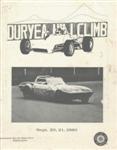 Programme cover of Duryea Hill Climb, 21/09/1980