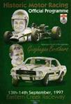 Programme cover of Sydney Motorsport Park, 14/09/1997