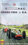 Programme cover of East London Grand Prix Circuit, 01/01/1966