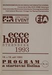 Programme cover of Ecce Homo Hill Climb, 19/09/1993