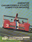 Programme cover of Edmonton International Speedway, 16/08/1981
