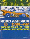 Programme cover of Road America, 27/08/1972