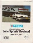 Programme cover of Road America, 24/06/1984