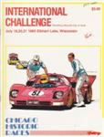 Programme cover of Road America, 21/07/1985