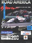 Programme cover of Road America, 23/08/1992