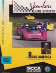 Programme cover of Road America, 27/06/1993