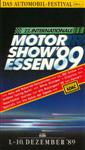 Programme cover of Essen Motor Show International, 1989